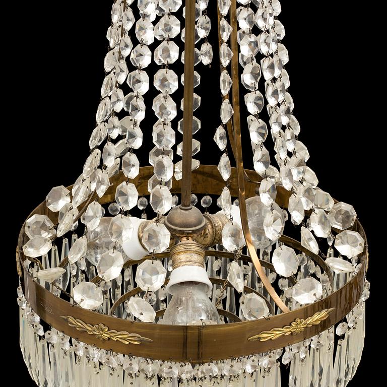 A ceiling lamp, first half of the 20th century.