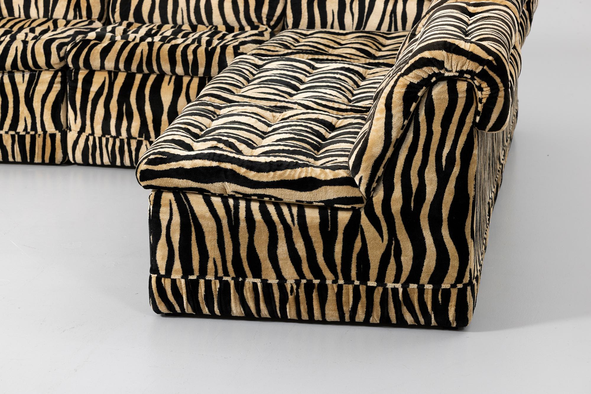 Modular sofa, 5 sections, Scapa Möbler, 1970s.