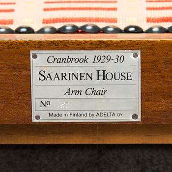 Eliel Saarinen, a late 20th-century 5-piece 'Saarinen house' furniture suite, Adelta oy, Finland.