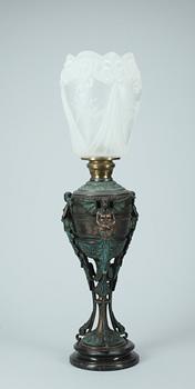 FOTOGENLAMPA, metall, 1900-talets början.