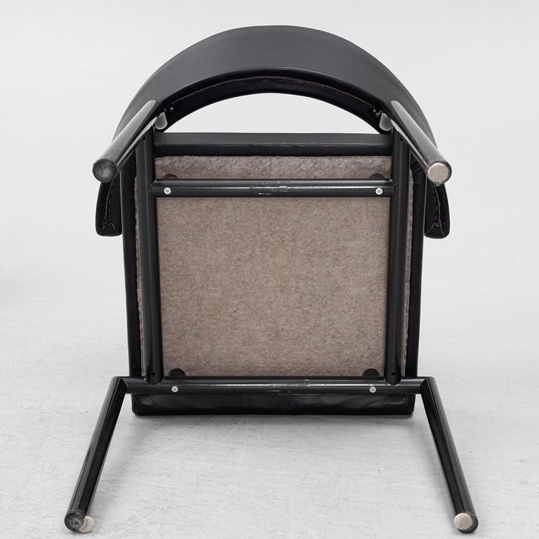 Love Arbén, four "Aron" chairs, Lammults, Sweden, 1990's.