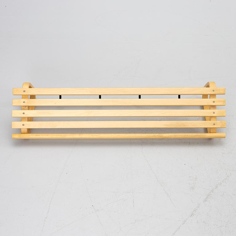 Alvar Aalto, Hat rack, model 109, Artek, Finland 21st century.