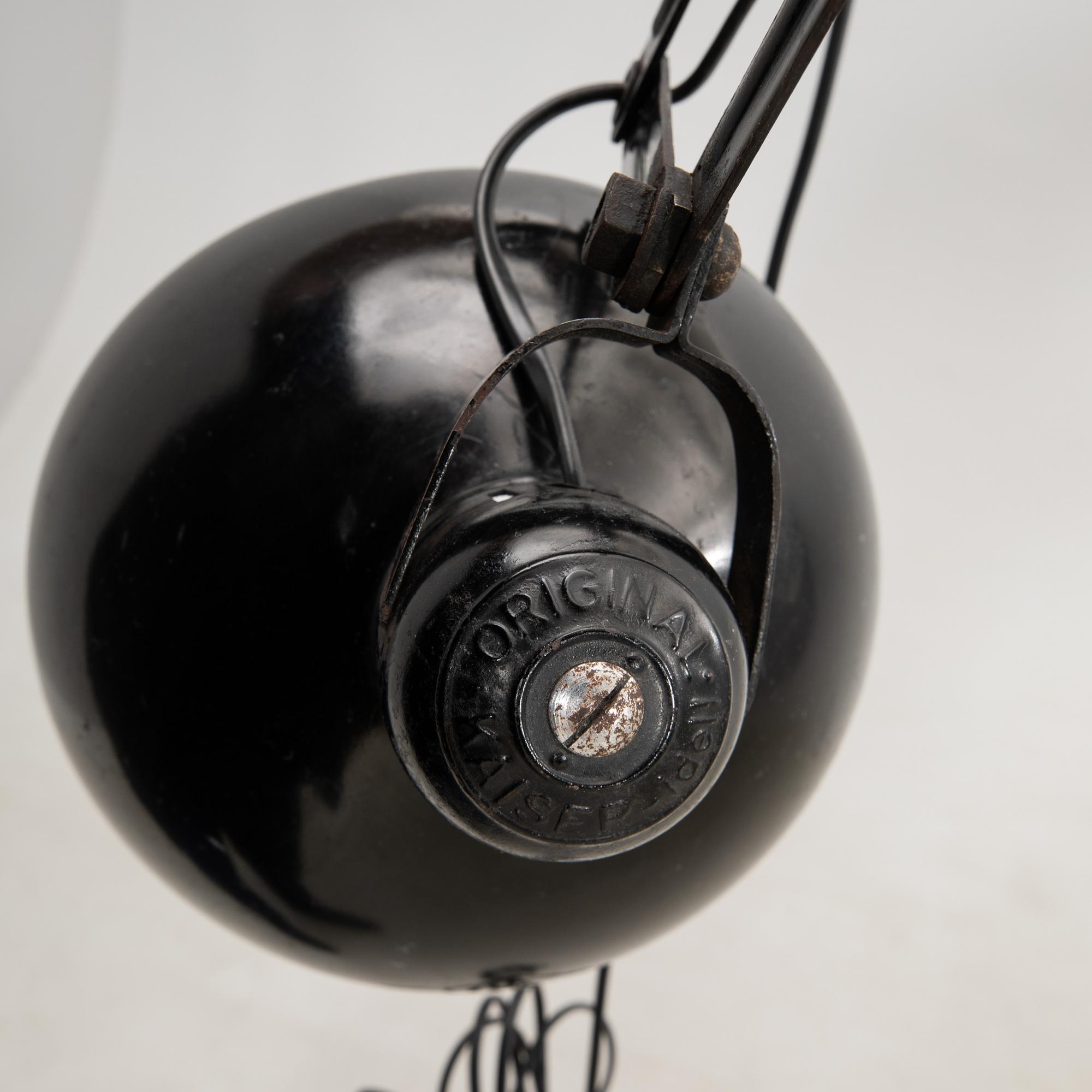 Christian Dell, wall lamp for Kaiser Idell Germany 1930s.