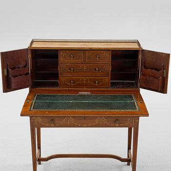 A Louis XVI-Style Ladies' Writing Desk, 'Bonheur du Jour', late 19th Century.