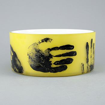 SKÅL, glas, Per B Sundberg, Orrefors, upplaga Expo 20.