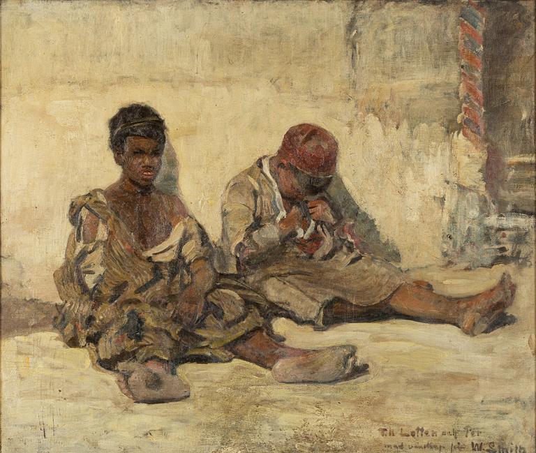 Wilhelm Smith, oil on canvas, signed.