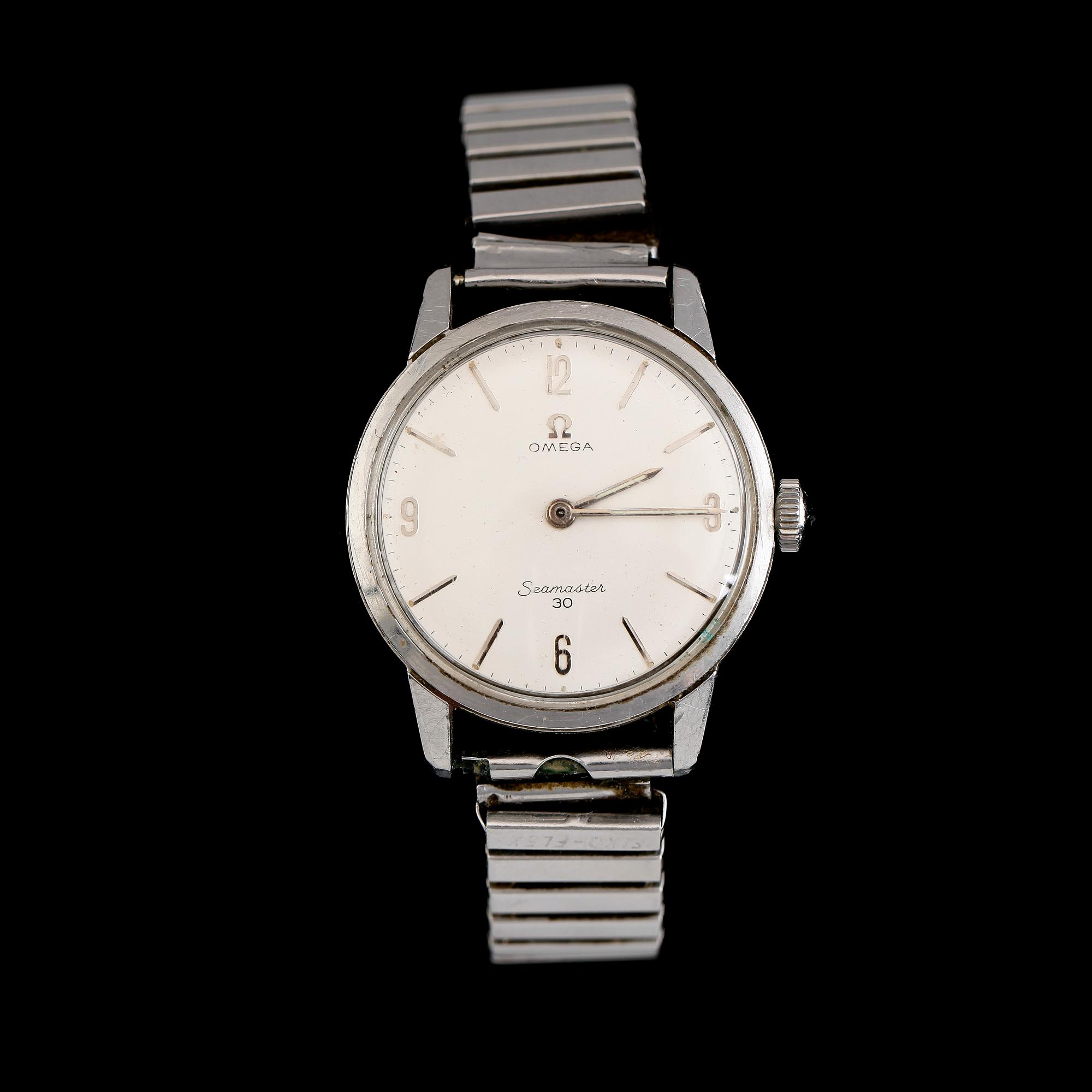 ARMBANDSUR, stål, Omega Seamaster 30, 1900-talets andra hälft.