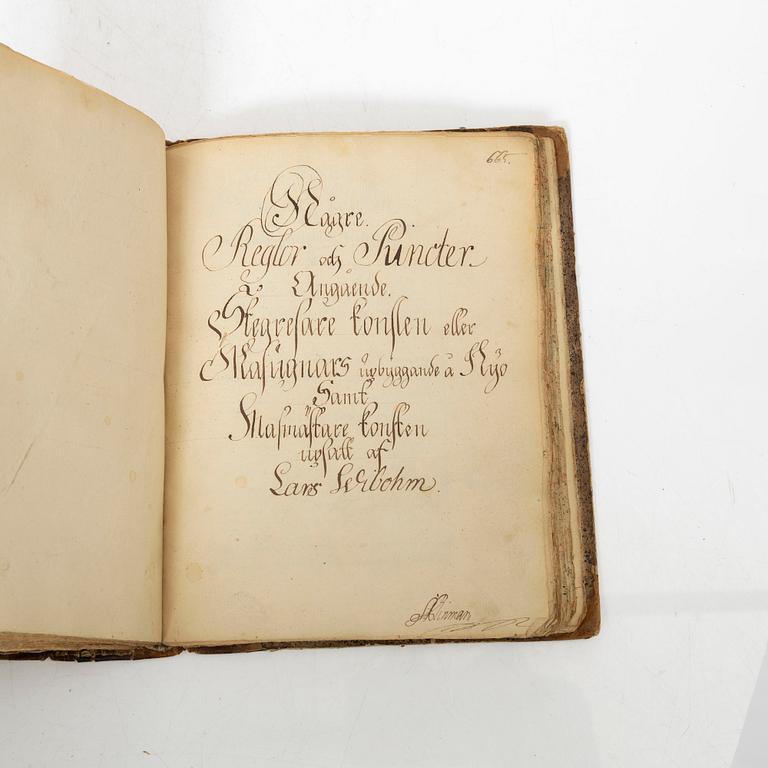 Lars Ericsson Odelstiernas bergsanteckningar.