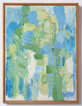 Philip von Schantz, oil on canvas, signed and dated -58.