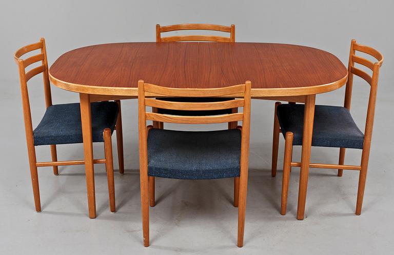 MATGRUPP, 5 delar, delvis Bertil Fridhagen för Bodafors, 1900-talets andra hälft.