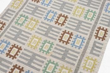 Rug, flat weave, approx. 200 x 135 cm.