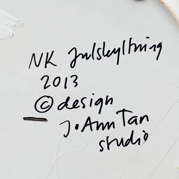 KATTALLRIK, "G", NK 2013, JoAnn Tan Studio.