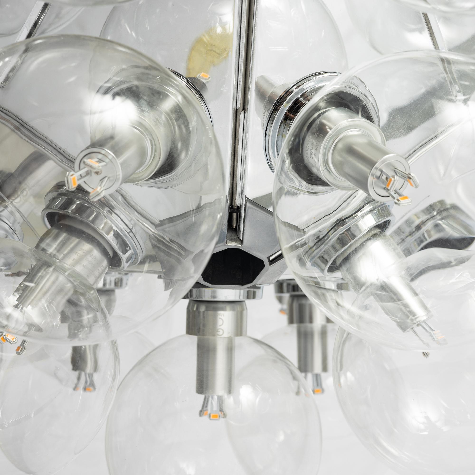 Achille Castiglioni, A pendant lamp, "Taraxacum S1", Flos, Italy.