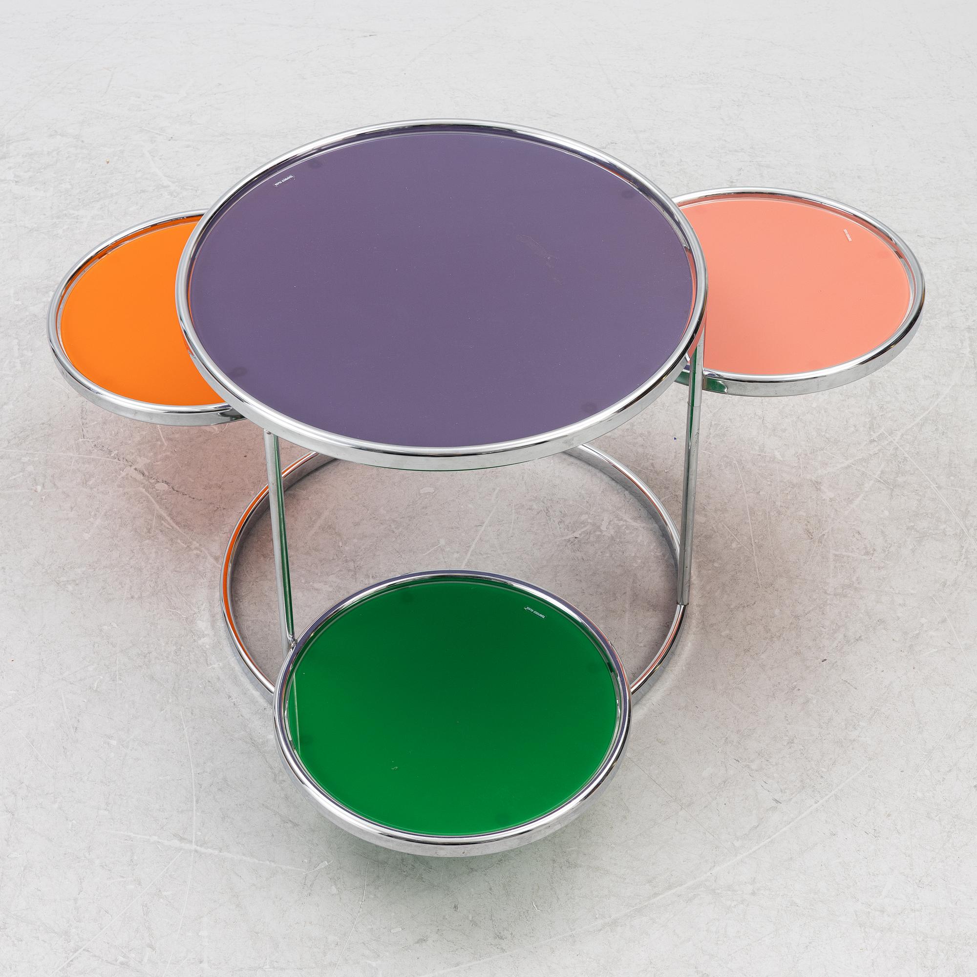 Milo Baughman, coffee table, KARE Design, Germany.