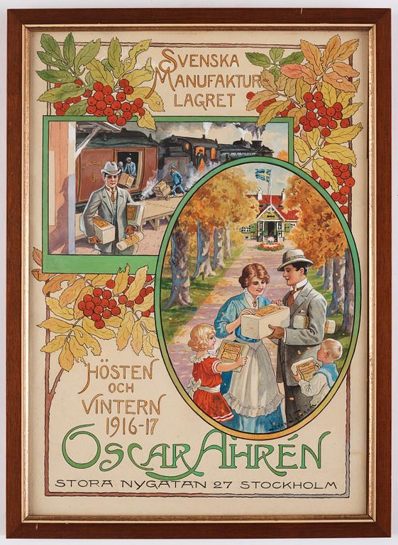 Jenny Nyström, Original Illustration for Mail Order Catalogue.