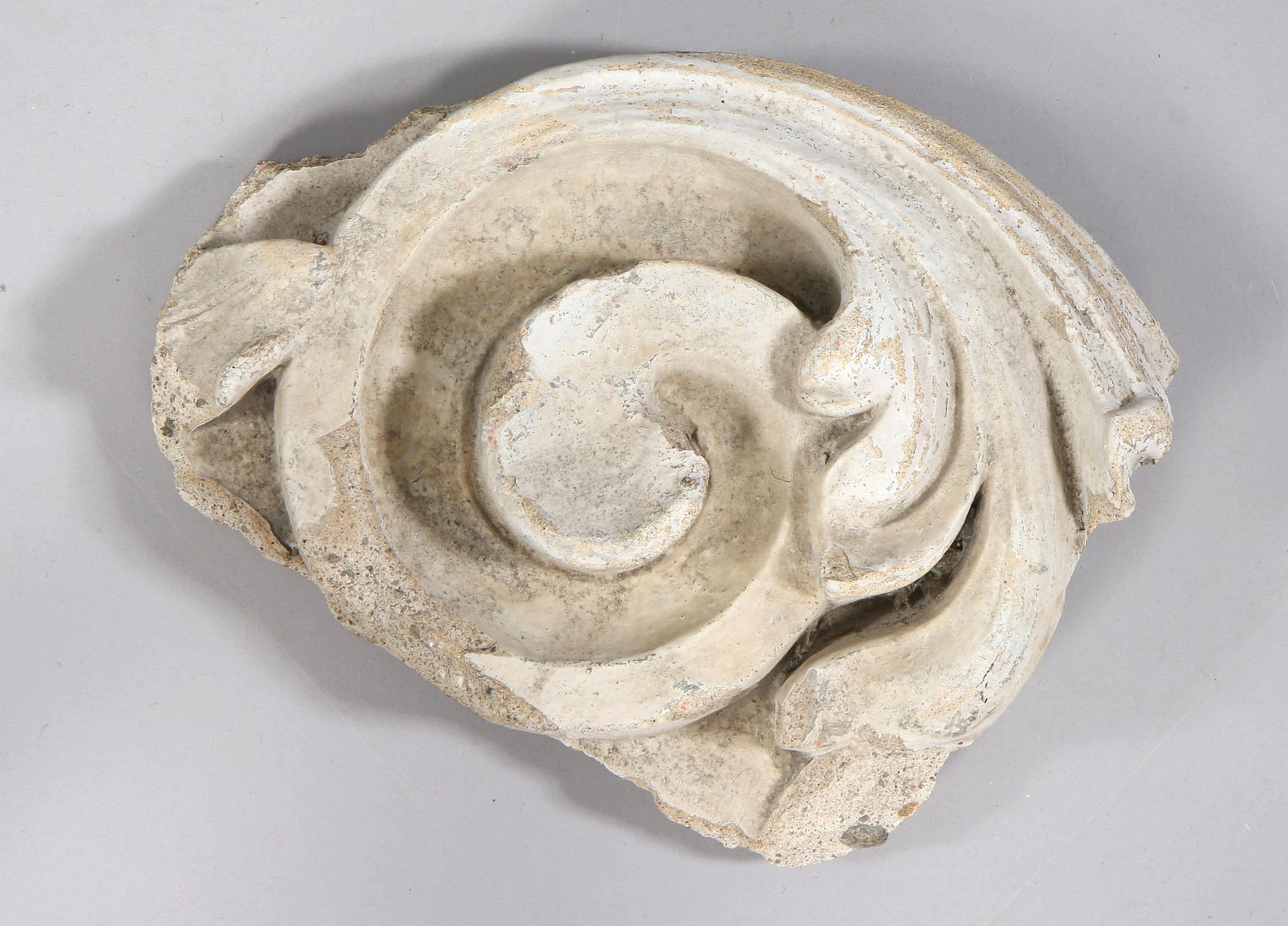 DEKORELEMENT FÖR HUSFASAD, 2 st, cement, 1899.