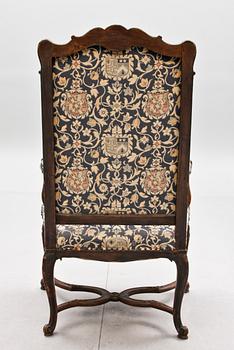 KARMSTOL, Régence-stil, 1800-talets andra hälft.