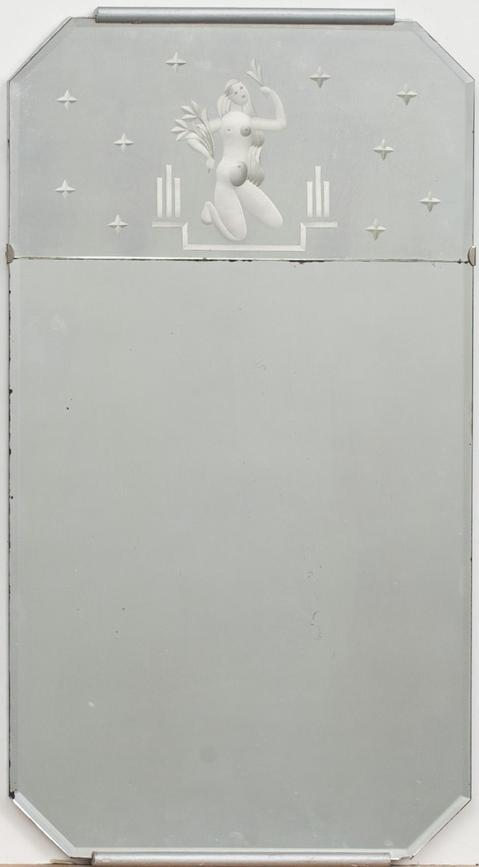 SPEGEL, möjligen Orrefors, 1930/40-tal.