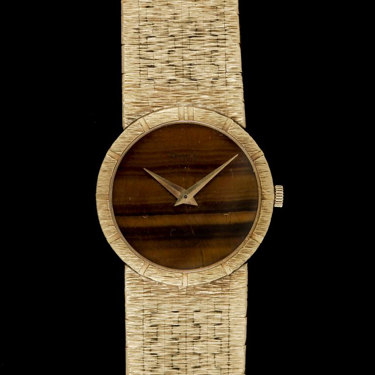 ARMBANDSUR, dam, 18k guld, Piaget, 1970-tal. Totalvikt 59g.