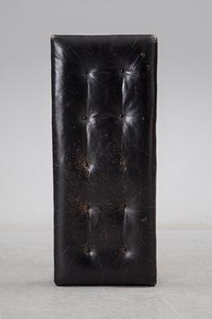 JOSEF FRANK, leather stool/bench, Firma Svenskt Tenn, model 2082.