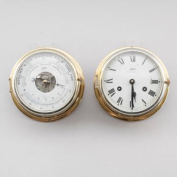 SKEPPSKLOCKA OCH BAROMETER, Schatz, 1900-talets andra hälft.