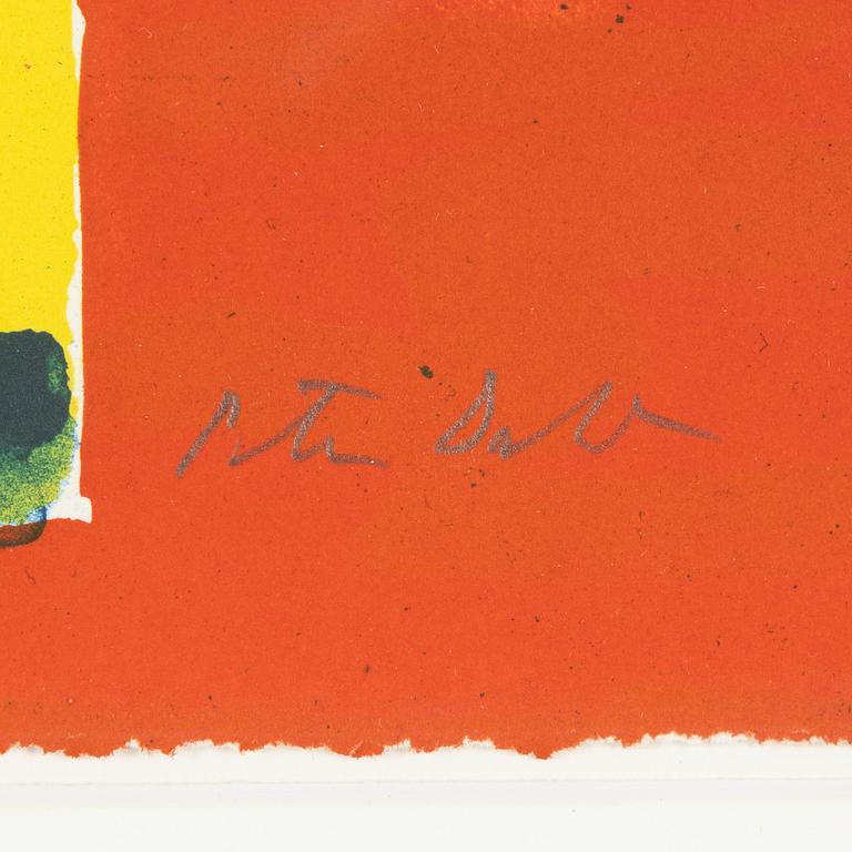 Peter Dahl, lithograph in colours, signed 232/375.