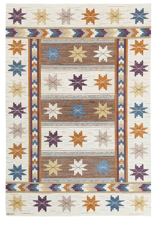 MATTA. "Höstmattan". Rölakan. 328 x 221 cm. Signerad AB MMF.