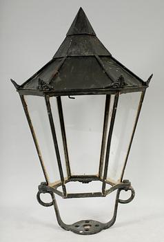 VÄGGLYKTA, plåt, 1800-tal.