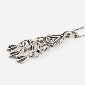Kalevala silve necklace, Finland 1991.