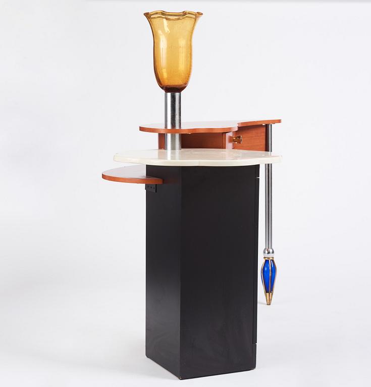 Borek Sipek, a table from the "Maletik" series, Maletti, Italy ca. 1995.