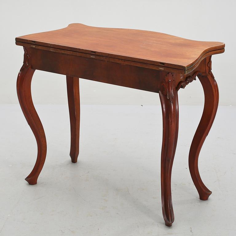 SPELBORD, nyrokoko, 1800-talets slut.