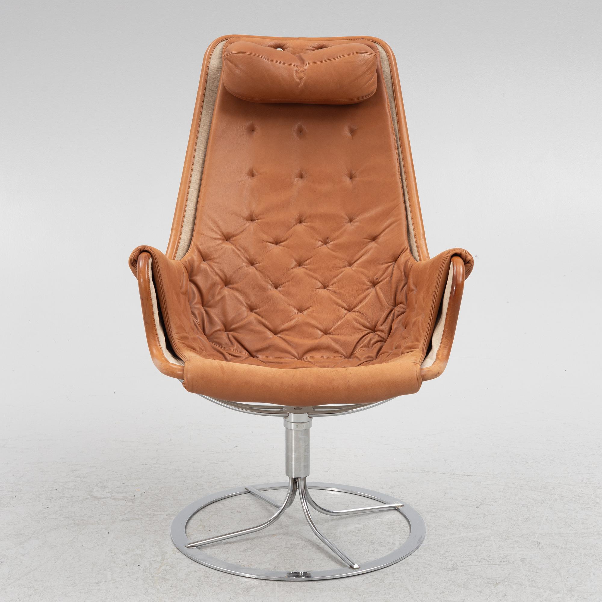 Bruno Mathsson, swivel chair 'Jetson', Dux, late 20th century.