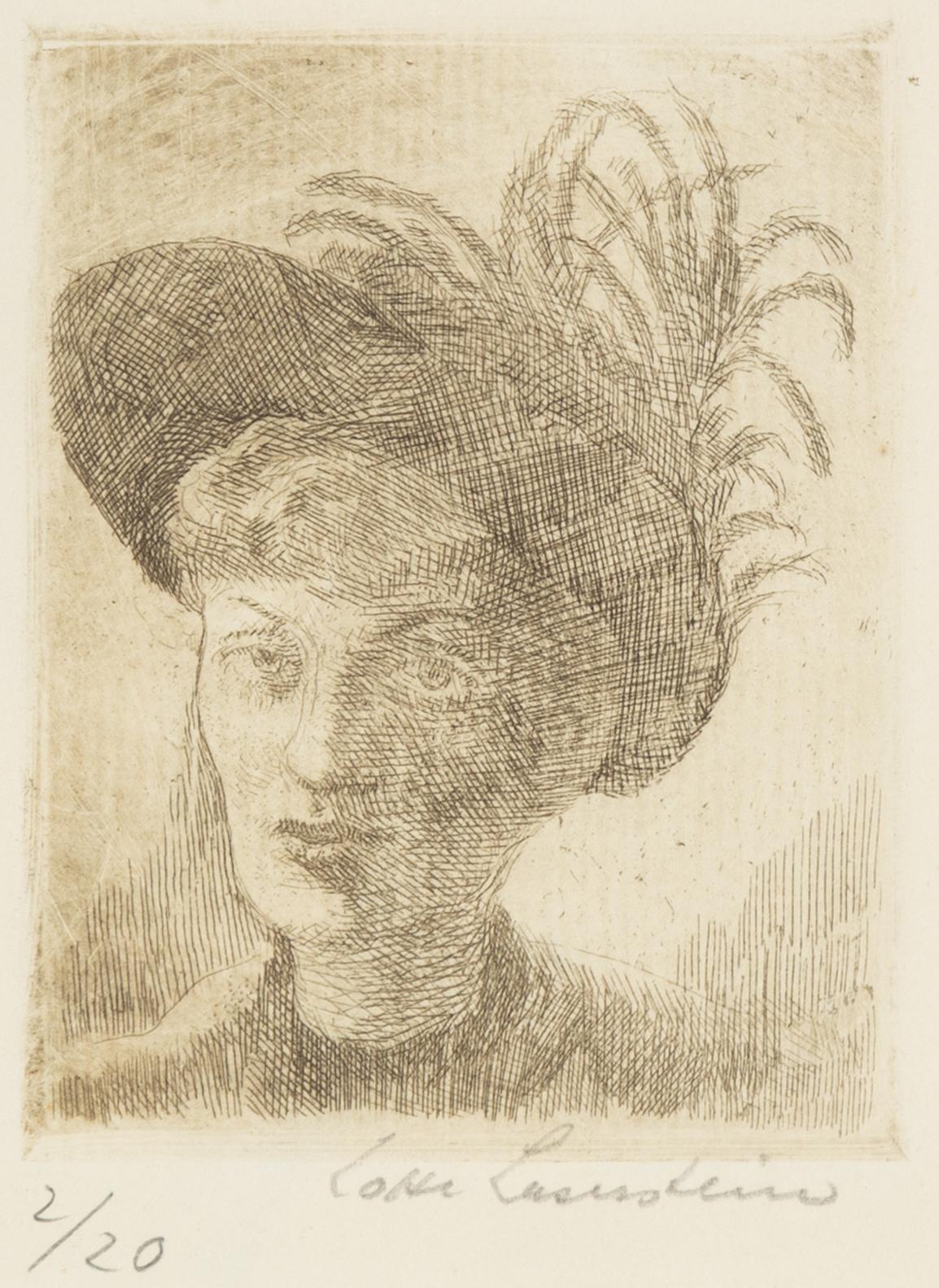 Lotte Laserstein, Dam i hatt.