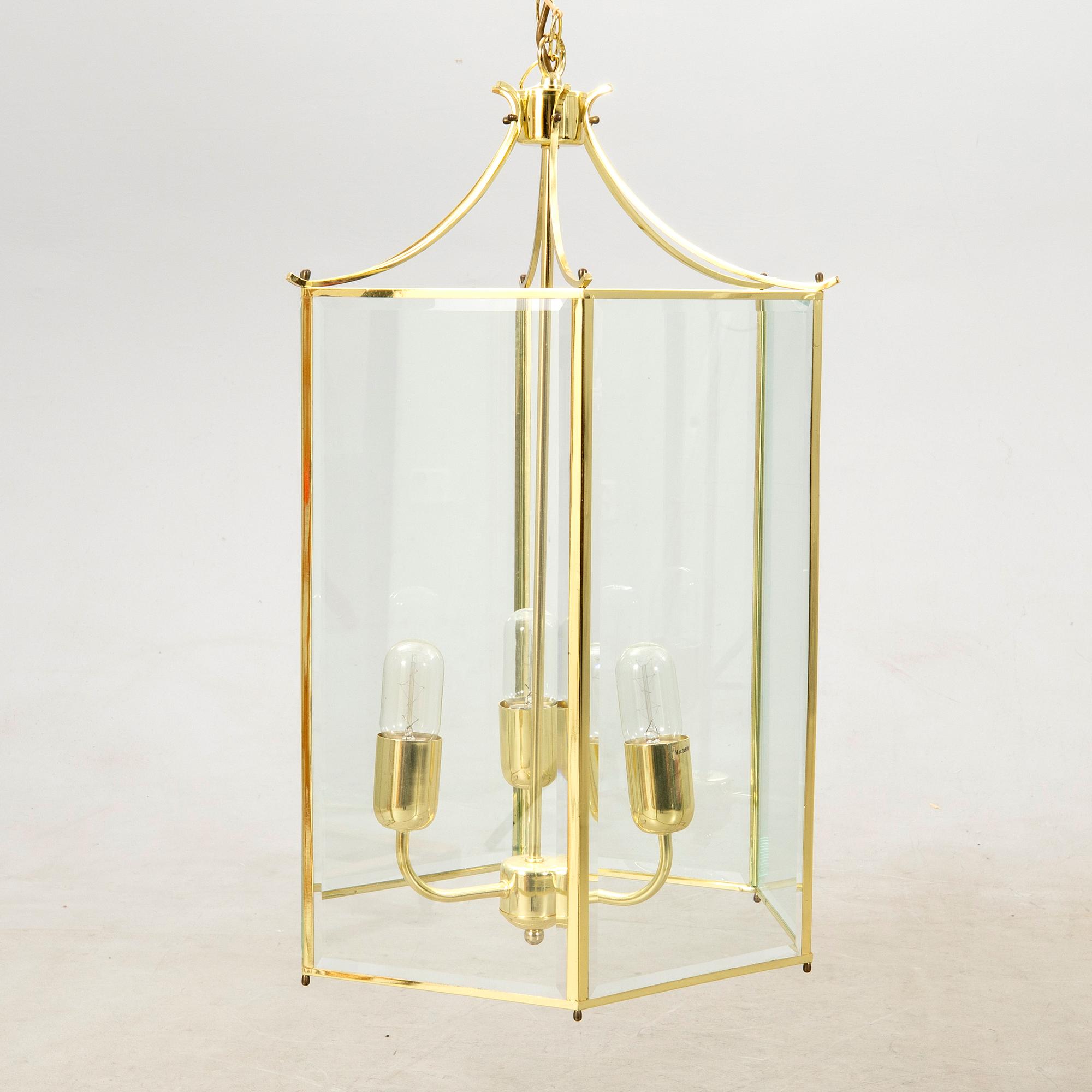 Ceiling lamp, Bellman lantern, late 20th century/early 21st century.