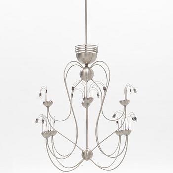 Nicolas Thomkins, a 'La Fontaine' ceiling light, Gunther Lambert, Germany.