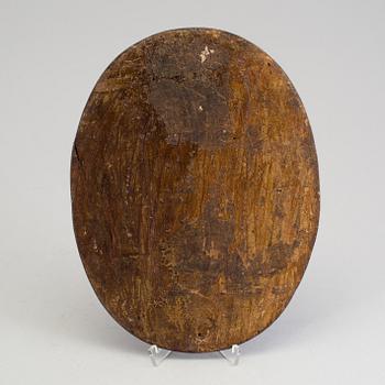 DEKORELEMENT, trä, daterat 1739.