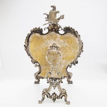 Table mirror in the Louis XV style, mid/second half of the 19th century.