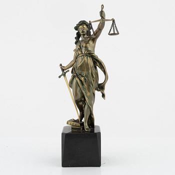 Okänd konstnär, "Justitia".