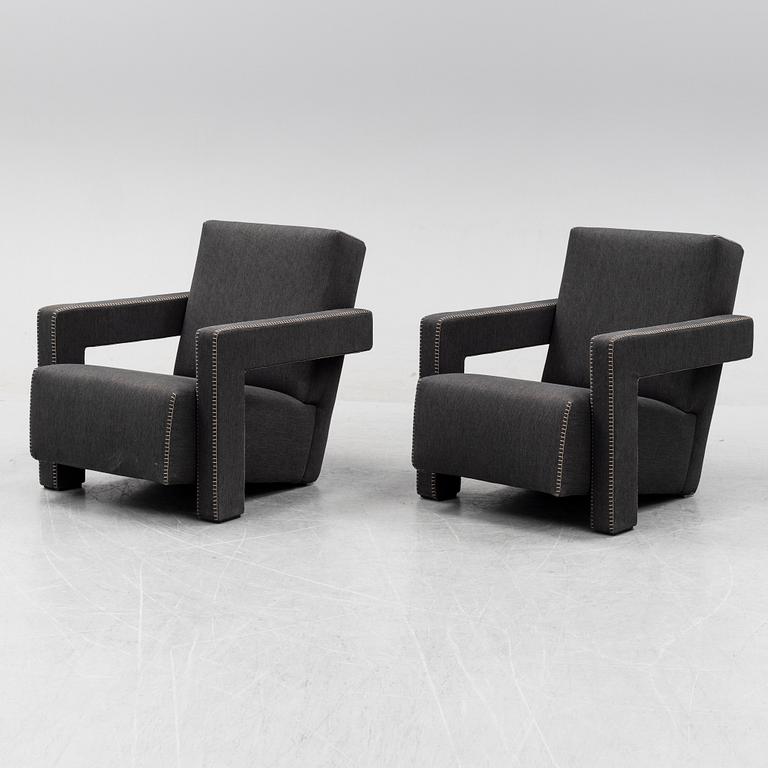 Gerrit Rietveld, "Utrecht", fåtöljer 1 par, Cassina.