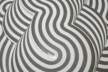 A wall decoration porcelain, Natale Sapone, Rosenthal, 1972.