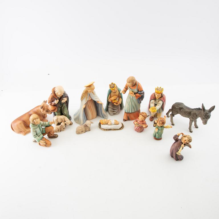 Krubb figures 13 pcs Goebel Tsykland numbered 0018/2000.