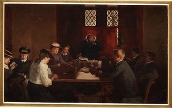 Robert Gemmell Hutchison, The lecture.