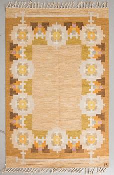 MATTA, rölakan, signerad IS (Ingegerd Silow), ca 203 x 136 cm.