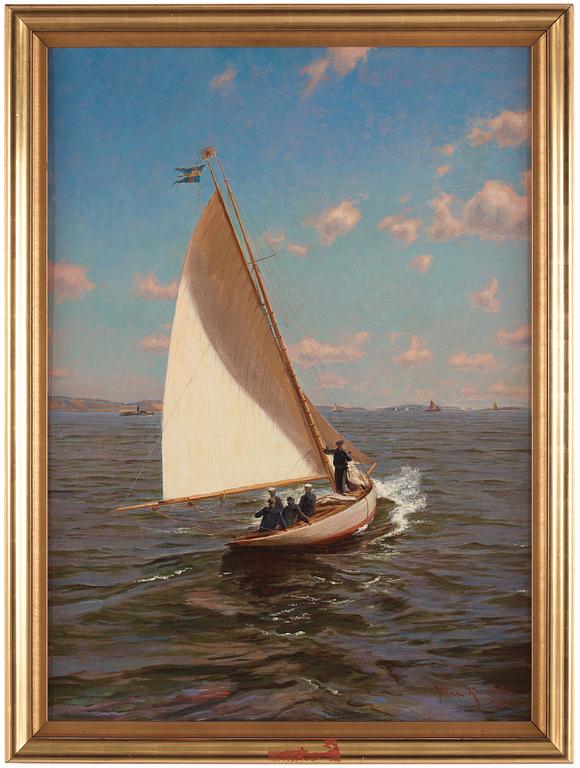 Johan Krouthén, "Marstrandsregatta".