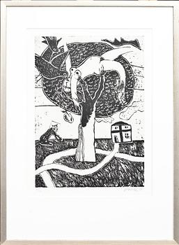 BEVERLOO CORNEILLE, gravyr, signerad och numrerad 14/30, daterad '98.