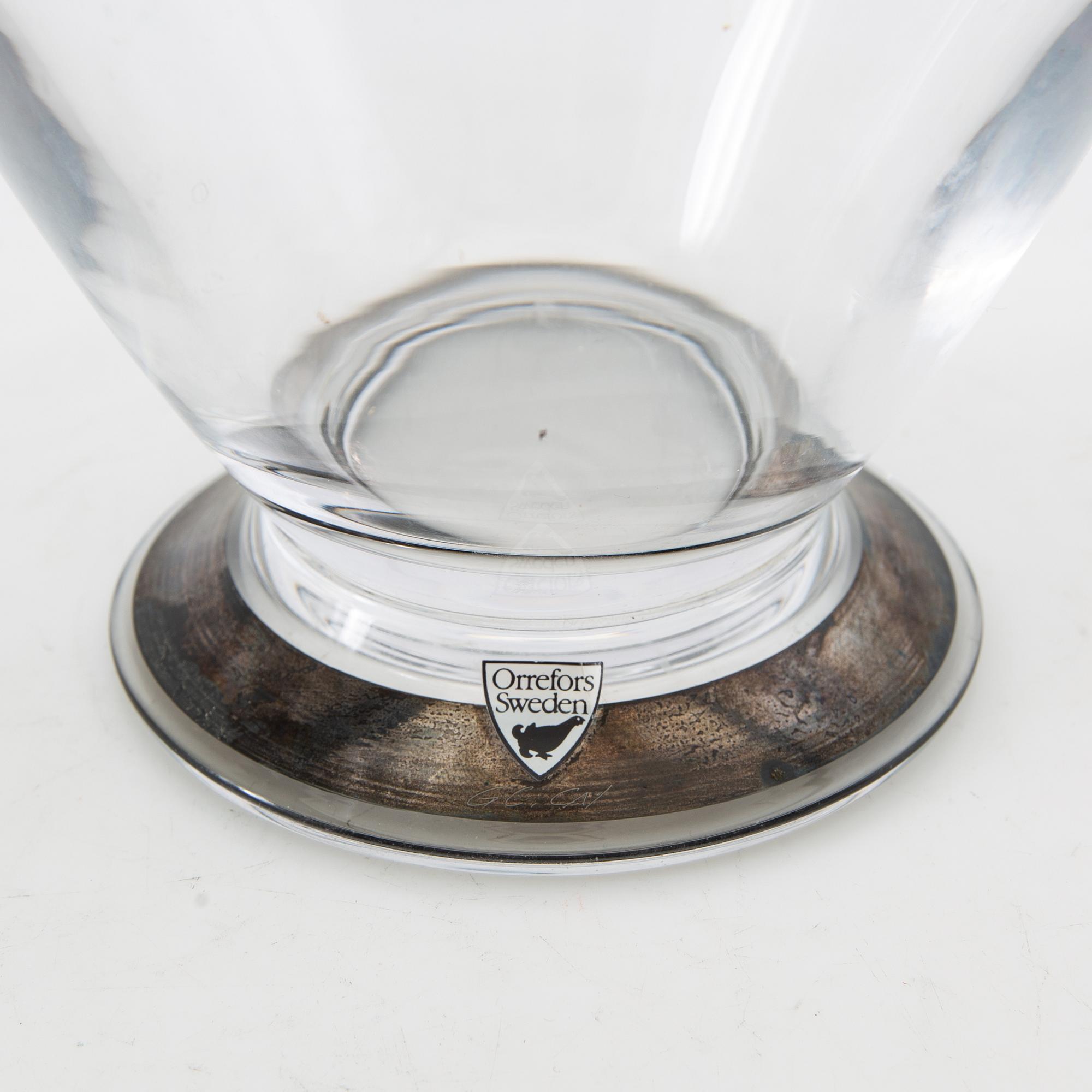 Gunnar Cyrén, karaff, "Nobel", Orrefors.