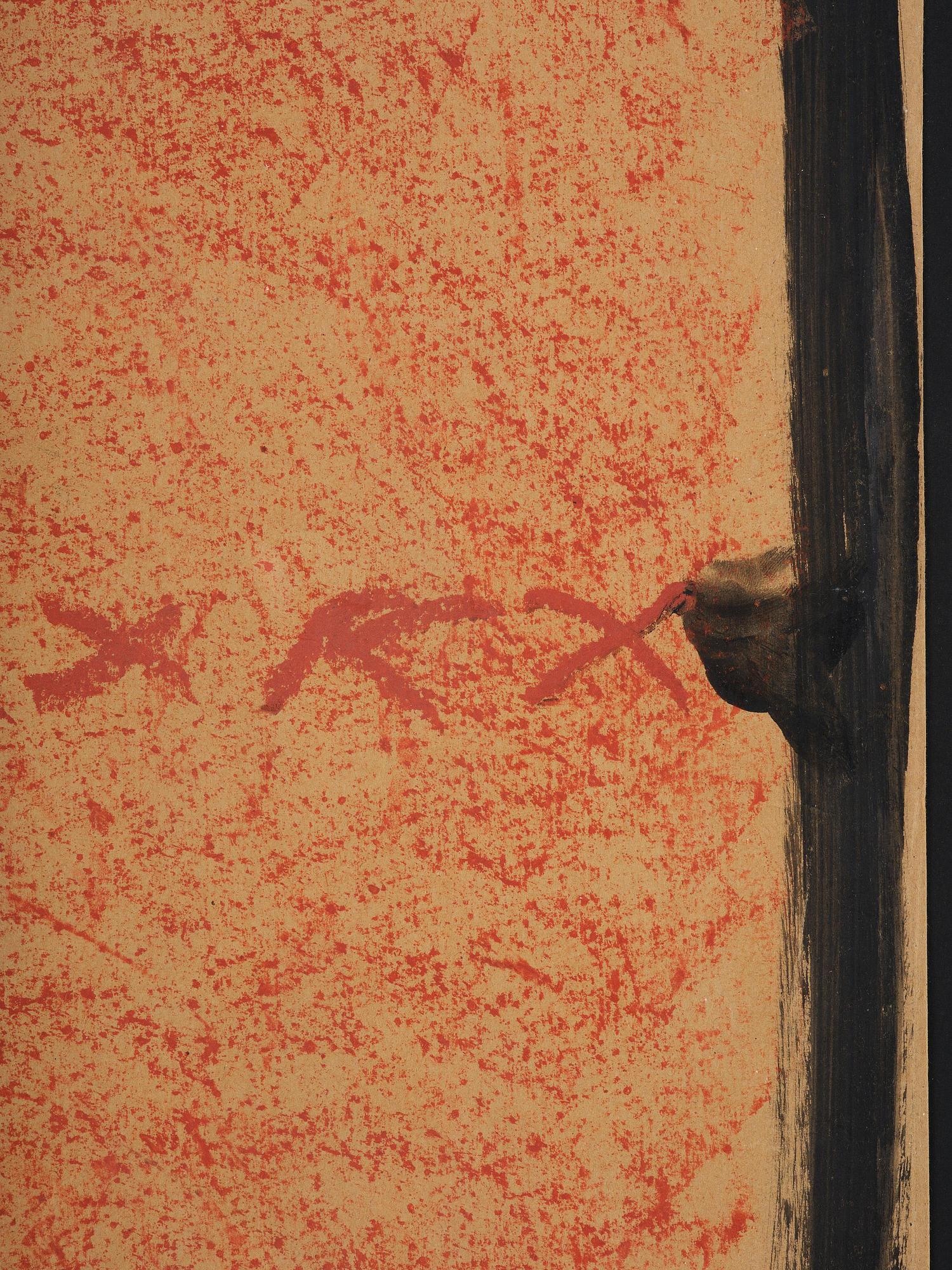 Antoni Tàpies, Untitled.