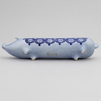 Lisa Larson, adventsljusstake, stengods, Gustavsberg.