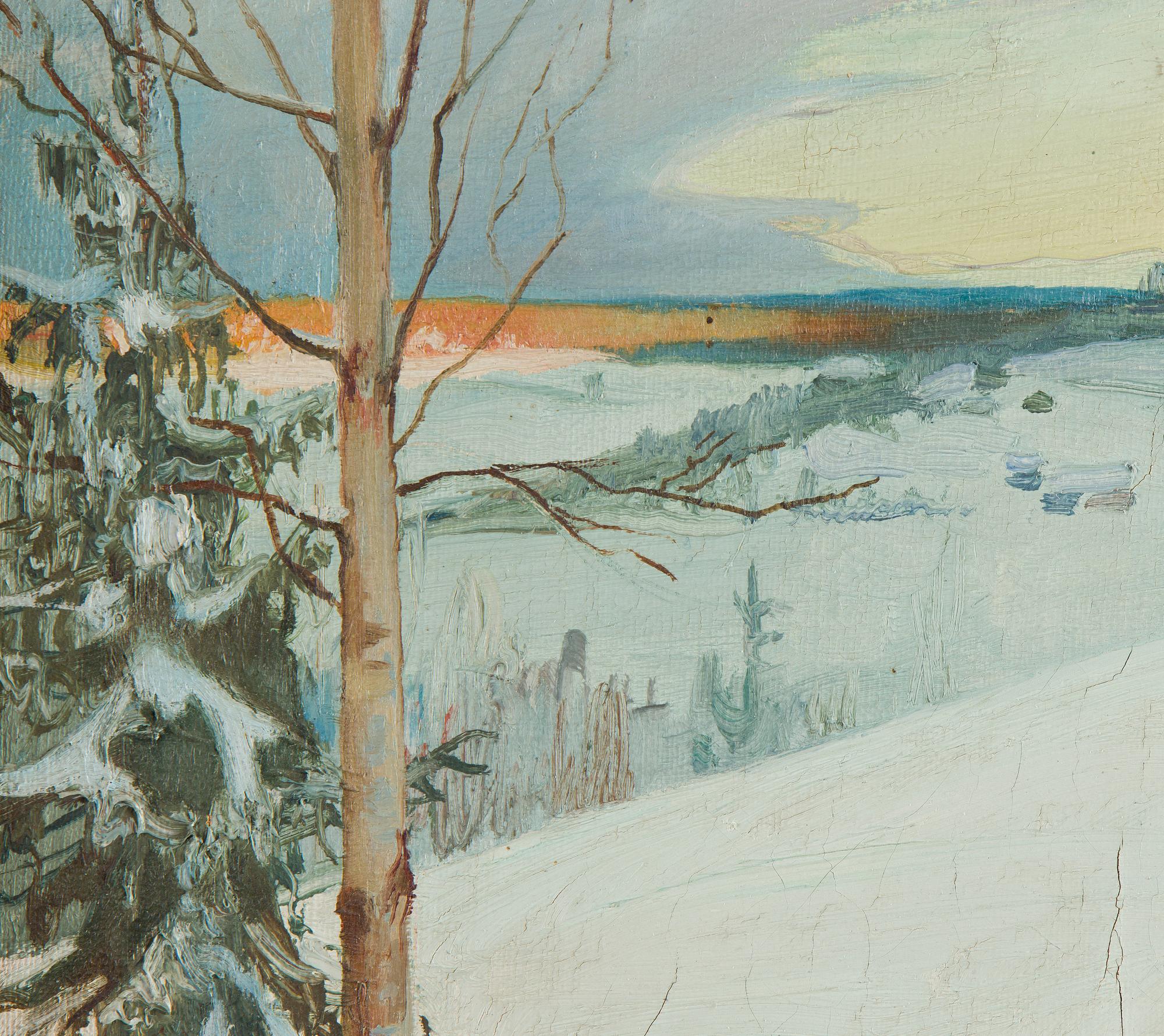 Väinö Hämäläinen, Talvimaisema.