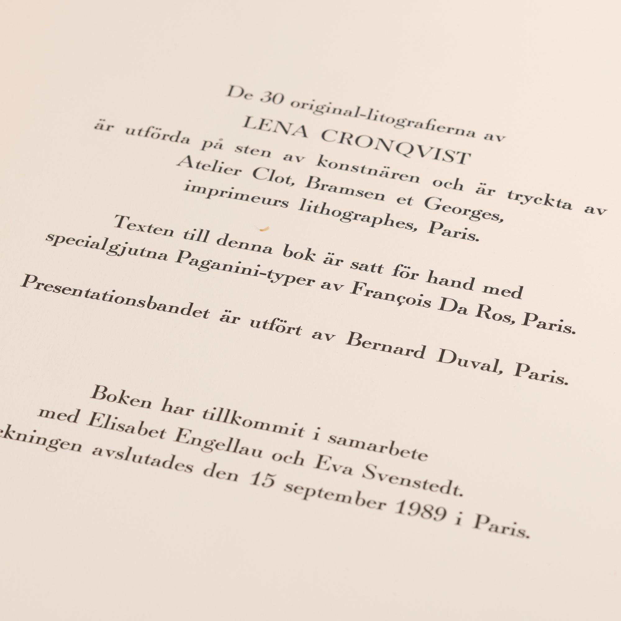 Lena Cronqvist, Portfolio, "August Strindberg – A Dream Play".